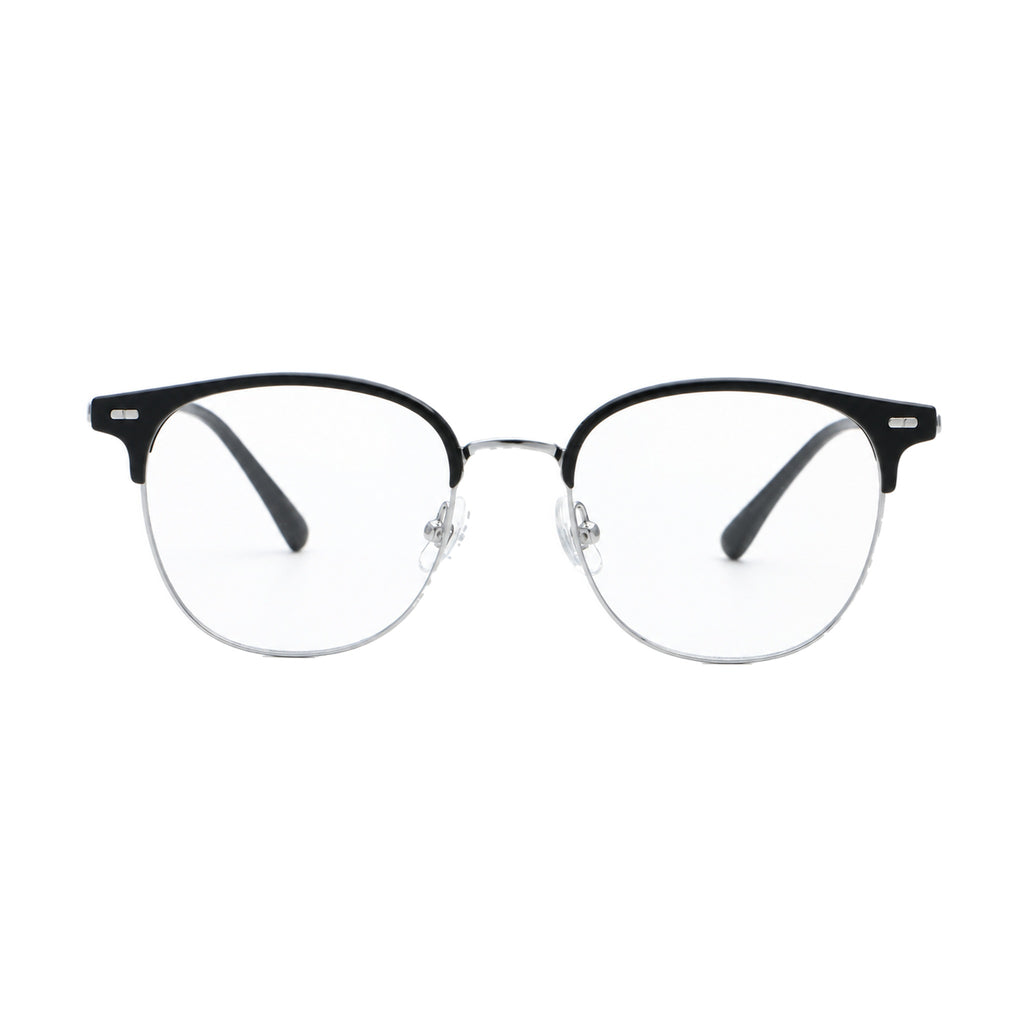 Green Whisper eyeglasses, Black, front view