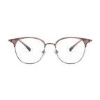 Green Whisper eyeglasses, Transparent Tea, front view