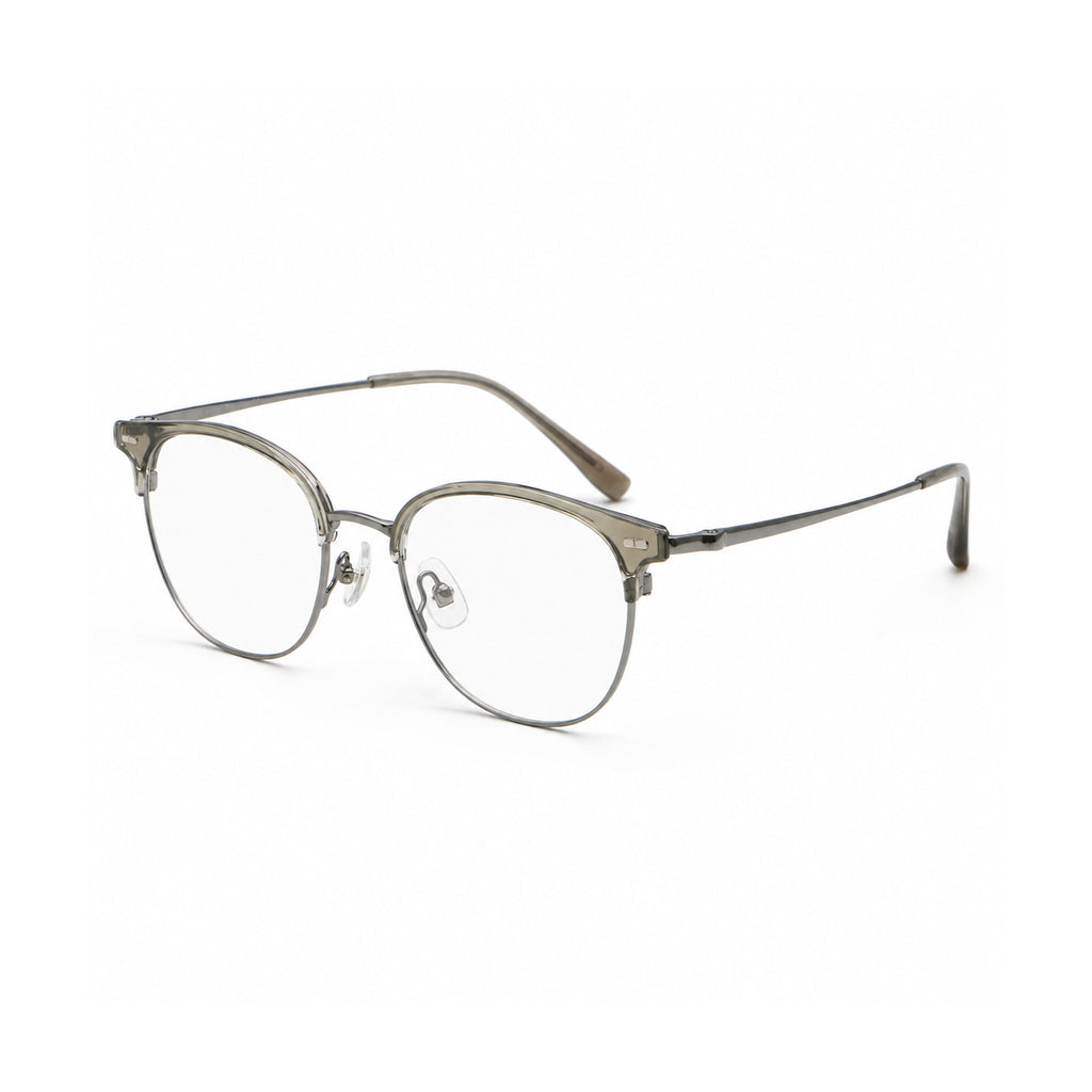Green Whisper eyeglasses, Transparent Green, side view