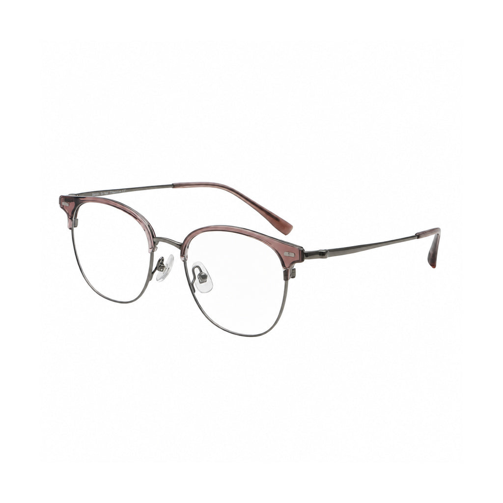 Green Whisper eyeglasses, Transparent Tea, side view