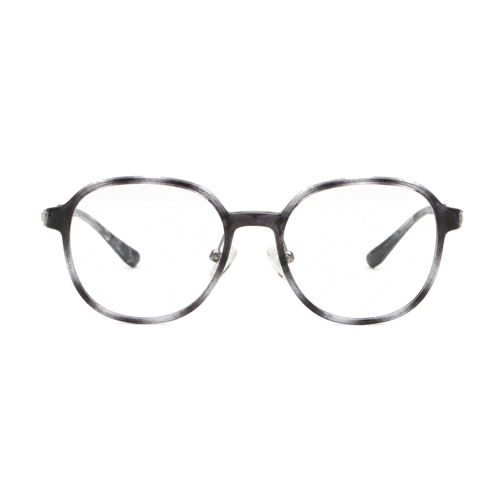 Rose Haze eyeglasses, Tortoise Gray, front view