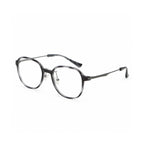 Rose Haze eyeglasses, Tortoise Gray, side view
